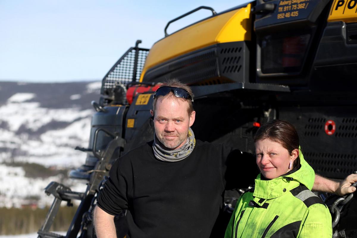 Knut Roar Aaberg og Vilde Geirsdatter Komperud