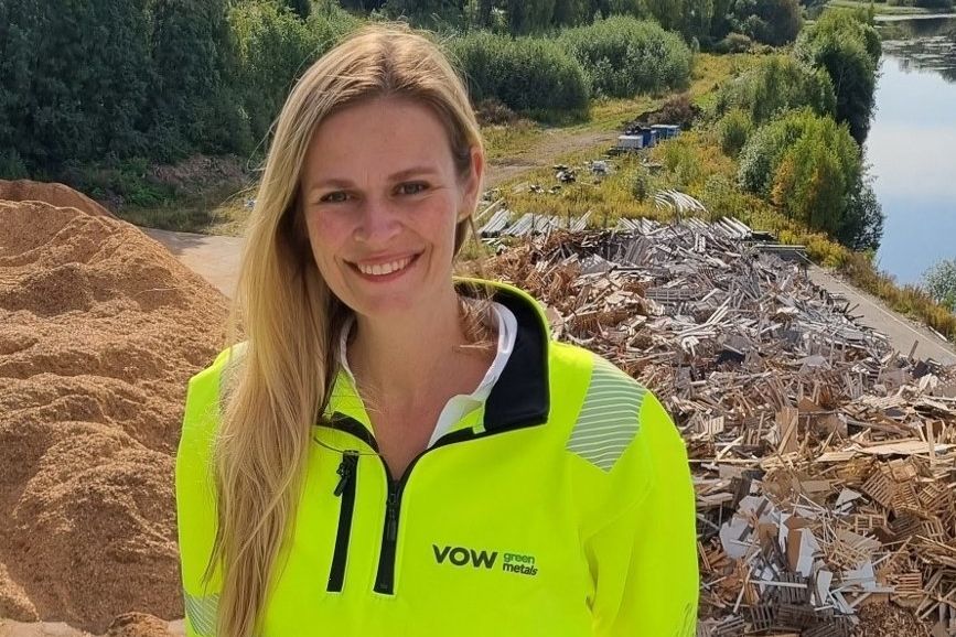 Cecilie Jonassen, administrerende direktør i Vow Green Metals