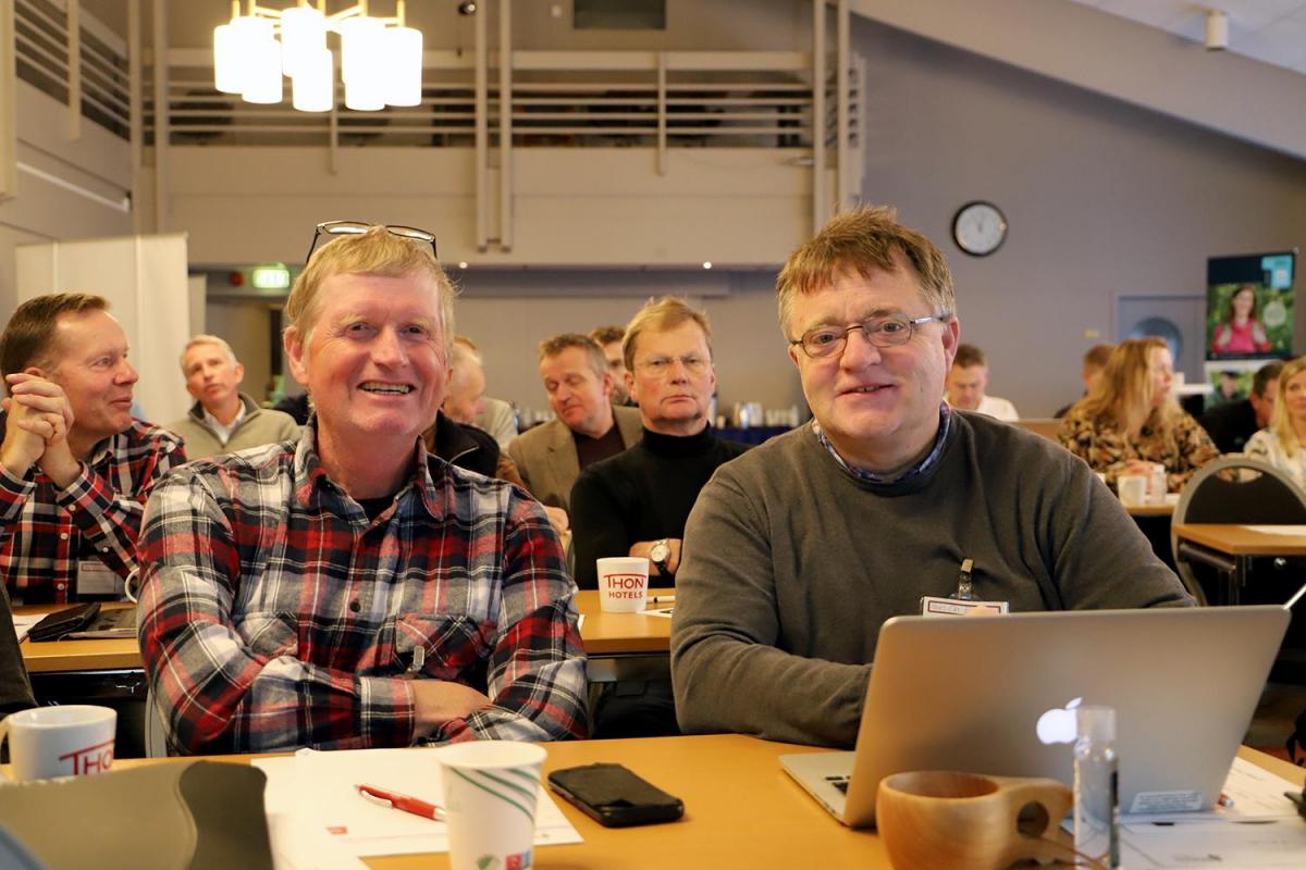 Helge Lindstad og Hans Christian Endrerud
