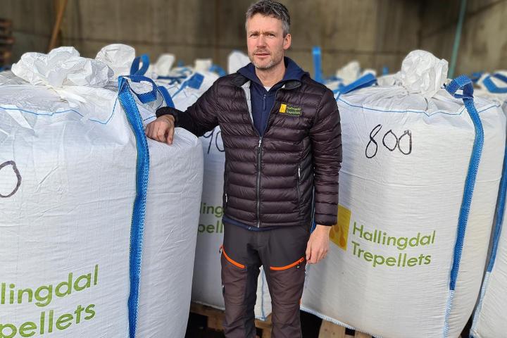 Massevirke fra Hallingdal blir til 30.000 tonn med klimavennlig pellets