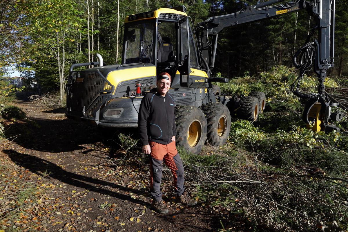 Hogstentreprenør Roy Arne Solheim