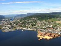 Tømmerhavna må ligge innerst i Drammensfjorden