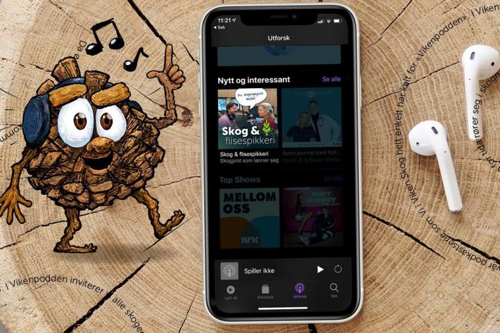 Vår første podkastepisode kan du høre her: Skog & flisespikkeri