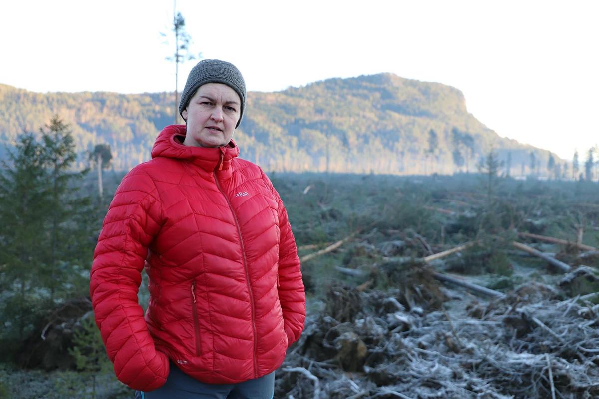 Marit Hougsrud, skogeier og ordfører i Sør-Aurdal