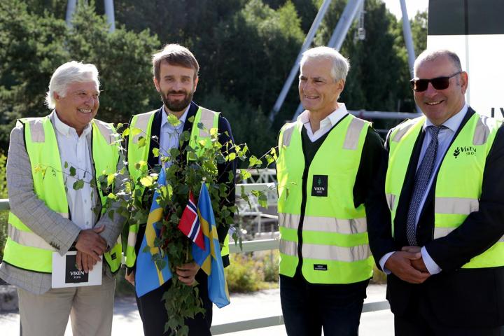 Har stor tro på tremasseproduksjon på Hønefoss
