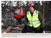 "Svenske tilstander i skogen: Aldri hogd så mye tømmer -noensinne