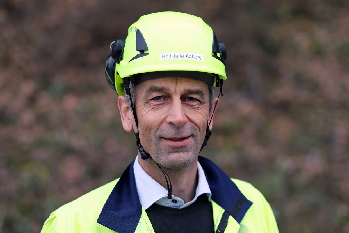 Rolf Jarle Aaberg, daglig leder i Treklyngen Industripark