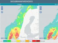 Økt skogbrannfare de neste dagene