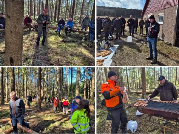 Ytre Østfold skogeierlag og Skogselskapet arrangerte skogdag på Thorsø Herregård i nydelig vårvær lørdag 29. mars. Mer enn 70 fremmøtte fikk en varm velkomst av skogeierlagsleder Gustav Thorsø Mohr.