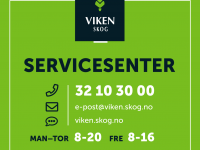 Skogpakke rådgivning på Servicesenteret