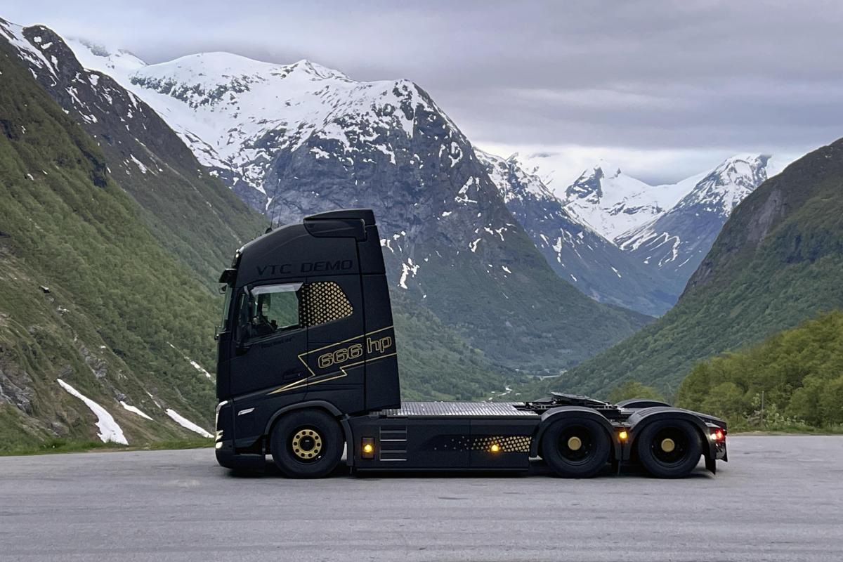 Elektrisk lastebil fra Volvo